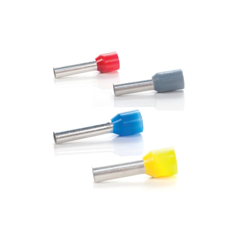 TULEJKA IZOLOWANA 4mm2 DUI-4,0-12SZ SZARY (100szt.)
