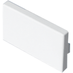 Osprzęt do listew elektroinstalacyjnych, zakończenie BIAŁY SK 130x60 (1szt.)