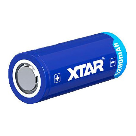 Akumulator 26650 Li-Ion 3,7V Xtar 5200mAh Bluetooth BT (1 szt.) z zabezpieczeniem