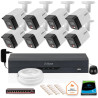 ZESTAW 8 Kamery IP Dahua 8mpx PC-HFW1839TC-A-IL-0280B-S6 + DYSK 1TB