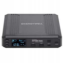 Powerbank do KAMER SAMOCHODOWYCH ENERGY WELL P6 8000mAh 102,4Wh wyświetlacz