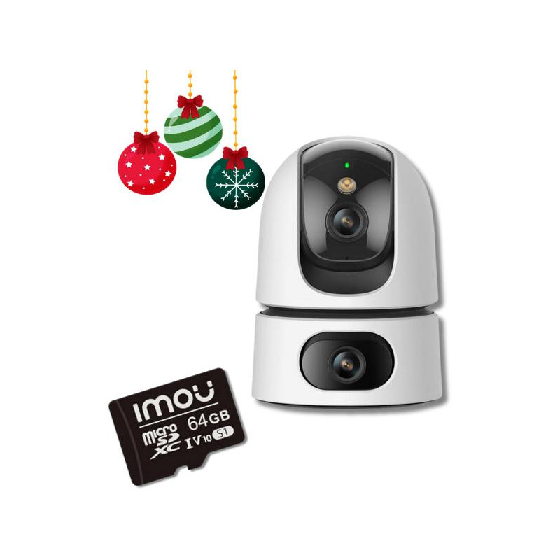 Kamera IP Imou Ranger Dual 10MP z kartą pamięci Imou 64GB
