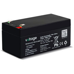 Akumulator AGM Voltage 12V 3,5Ah VE12-3.5 (Żywotność 6-9 lat)